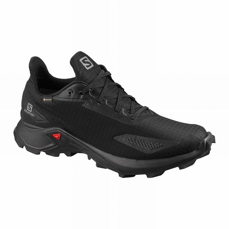 Salomon ALPHACROSS BLAST GTX Zapatillas Trail Running Hombre - Negras - Colombia (32170-CLWK)